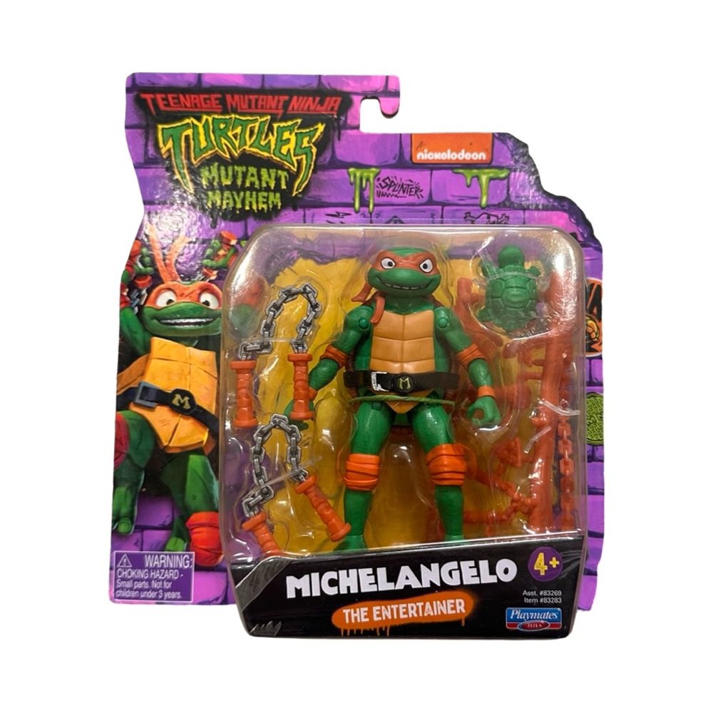 Teenage Mutant Ninja Turtles: Mutant Mayhem Michelangelo Basic Action Figure